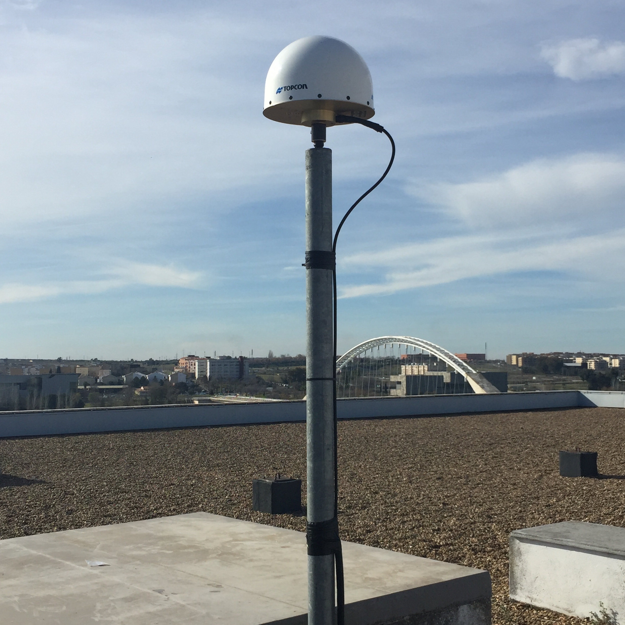 Estación GNSS MEDA (Merida)